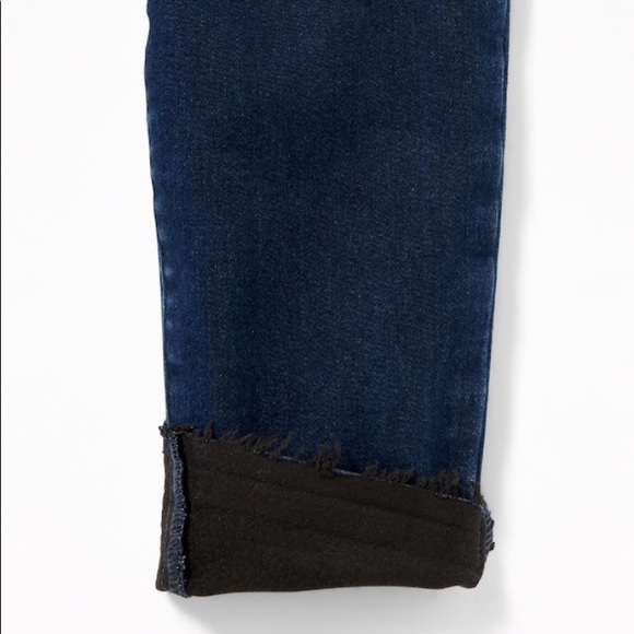 Mid Rise Built In Warm Super Skinny Jeans - Picture 3 of 7